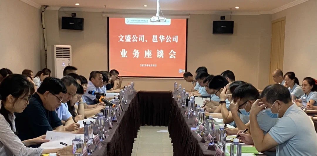 加强协作 共谋发展 | 文盛公司、邕华公司业务座谈会在宾阳召开